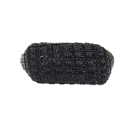 Balenciaga Bistro Basket Shoulder Bag Black — view 4