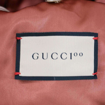 Gucci 100 Flower and Crown Coat Long Beige 40 — view 3