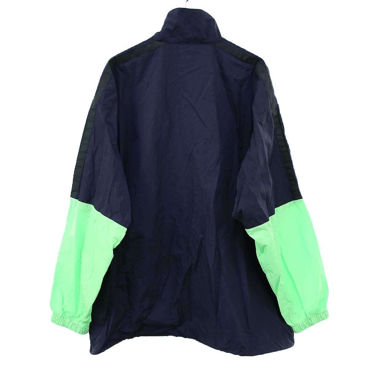 Balenciaga Logo Nylon Zip Up Jacket Mix 36 — view 2