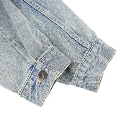 Balenciaga Upside Down Denim Jacket Indigo 34 — view 4