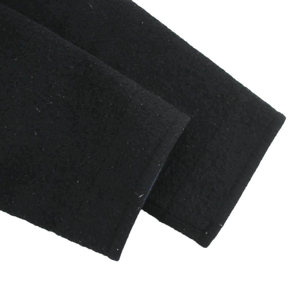 Celine by Phoebe Philo Belted Wool Long Coat Black 36 — view 5