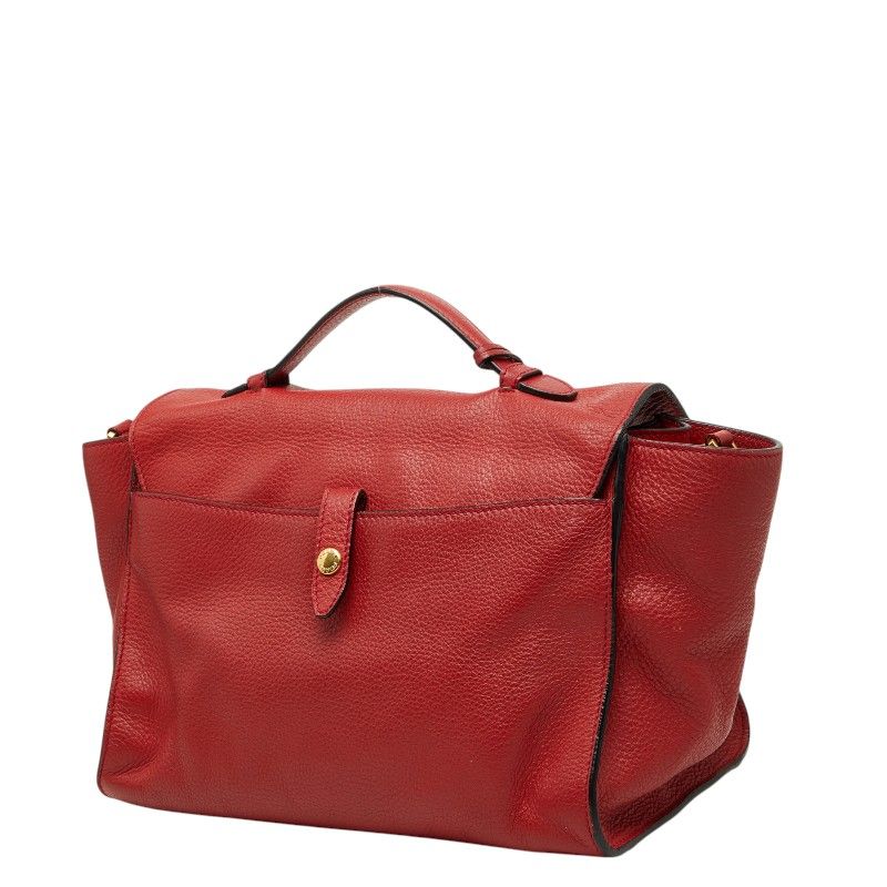 Prada 2-Way Shoulder Bag Red Leather — view 2
