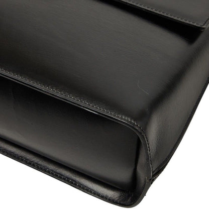 Celine 2-Way Shoulder Bag Black Leather — view 4