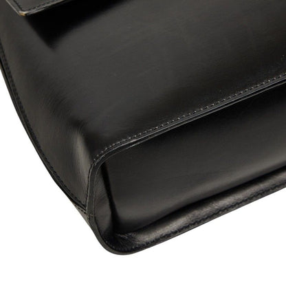 Celine 2-Way Shoulder Bag Black Leather — view 5