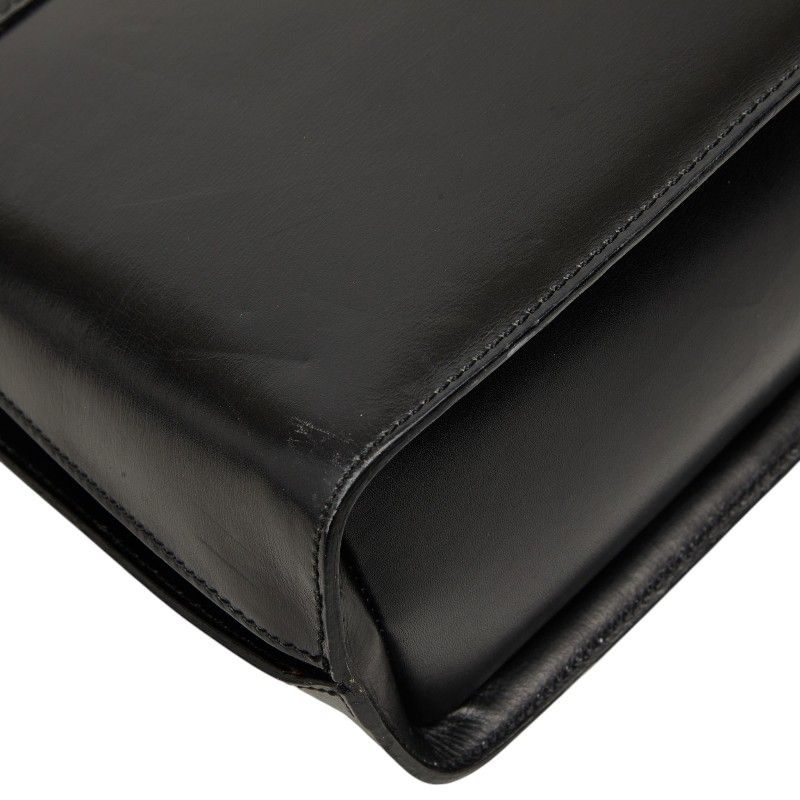 Celine 2-Way Shoulder Bag Black Leather — view 7