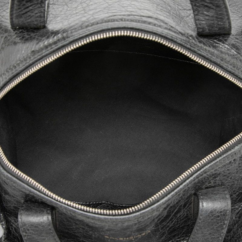 Balenciaga Air Hobo 2-Way Shoulder Bag Black Leather — view 5