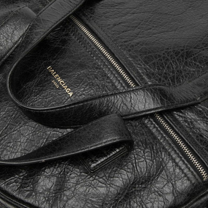Balenciaga Air Hobo 2-Way Shoulder Bag Black Leather — view 4
