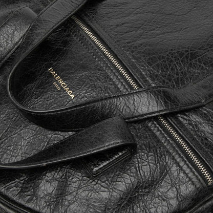 Balenciaga Air Hobo 2-Way Shoulder Bag Black Leather — view 4