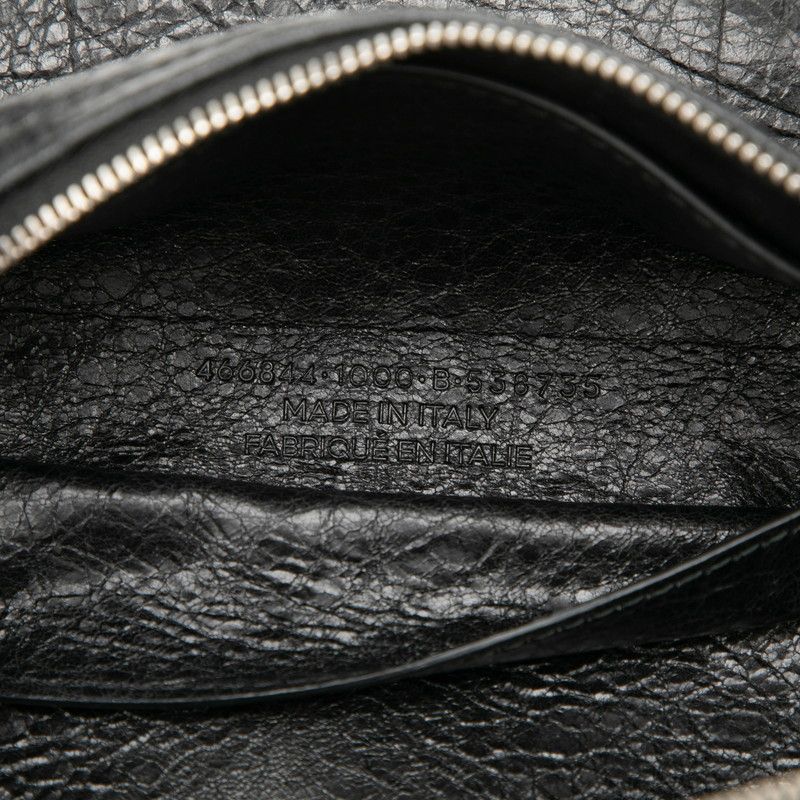 Balenciaga Air Hobo 2-Way Shoulder Bag Black Leather — view 7
