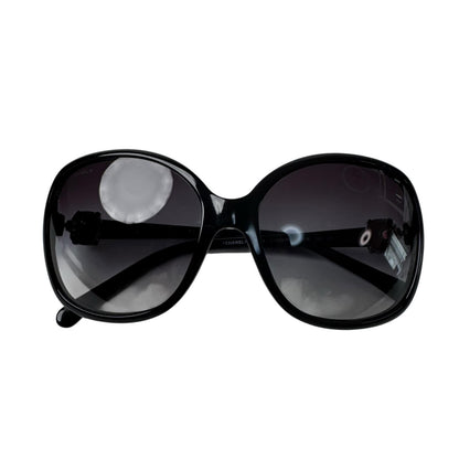 Chanel CC Logo Sunglasses Non Prescription Eyewear — view 5
