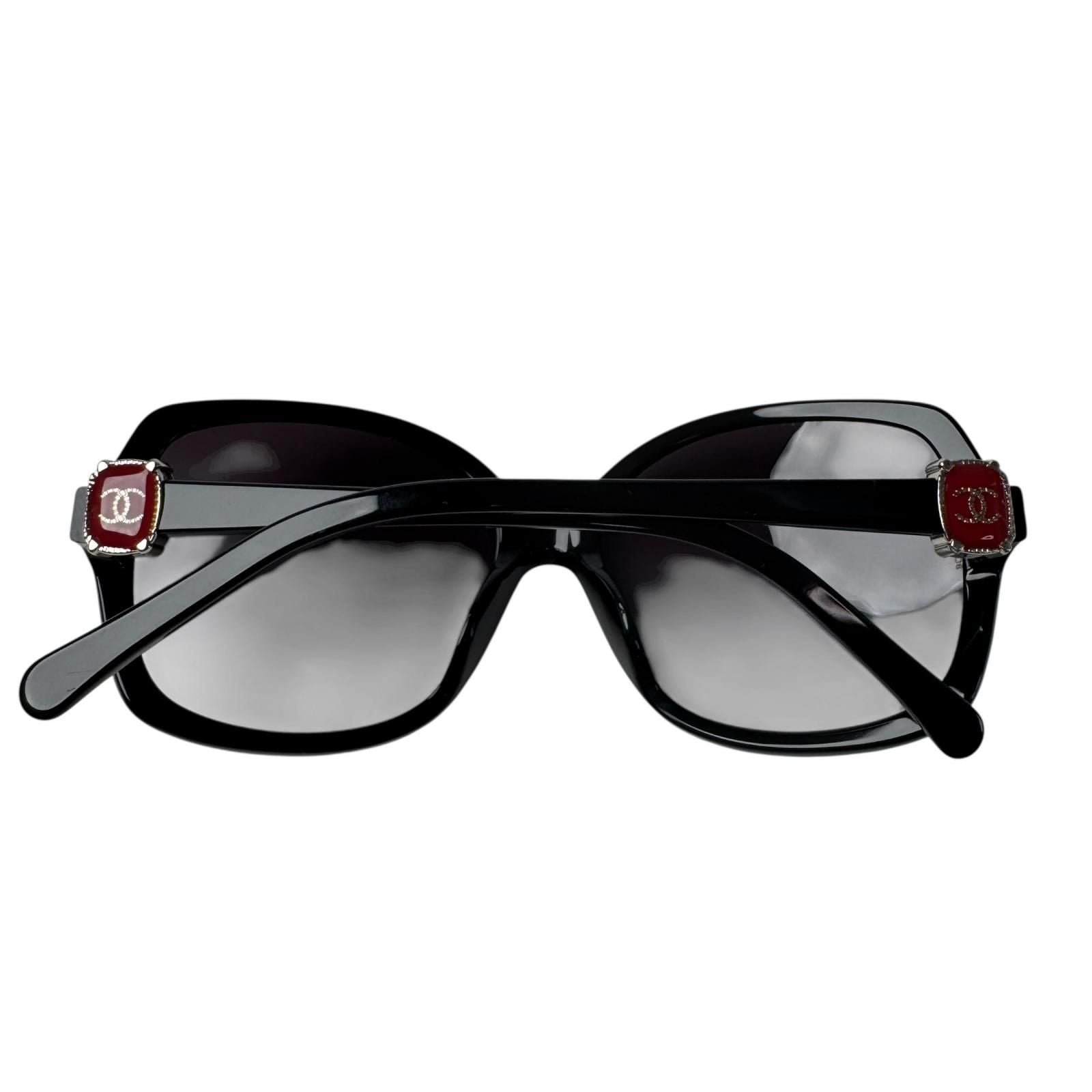 Chanel CC Logo Sunglasses Non Prescription Eyewear — view 6