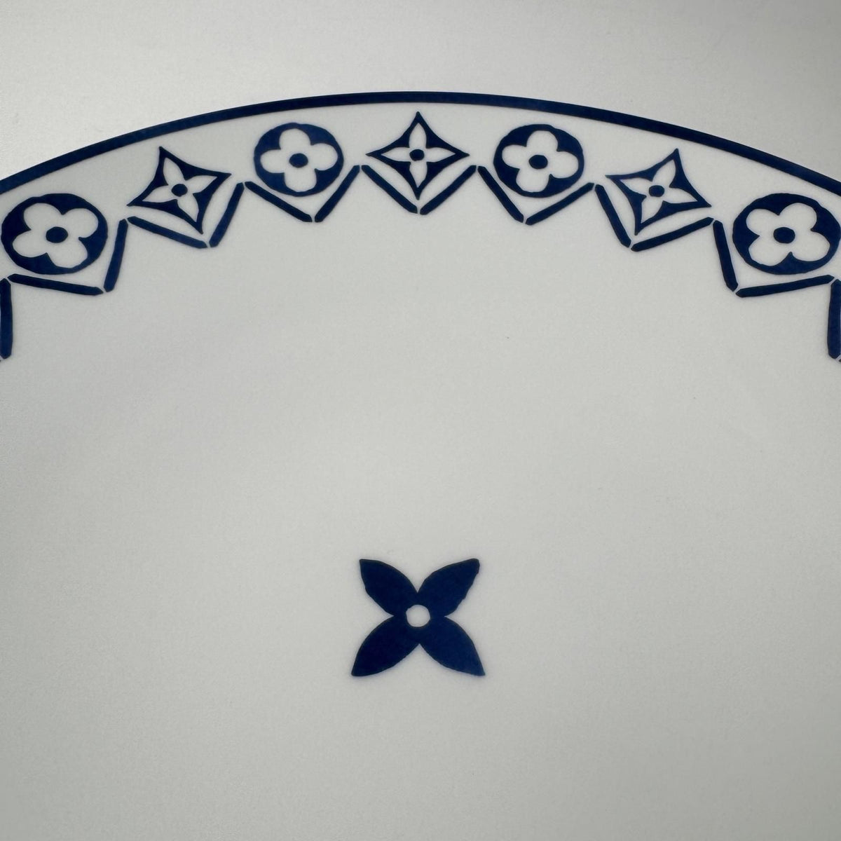 Louis Vuitton Monogram Flower Tile Dinner Plate — view 5
