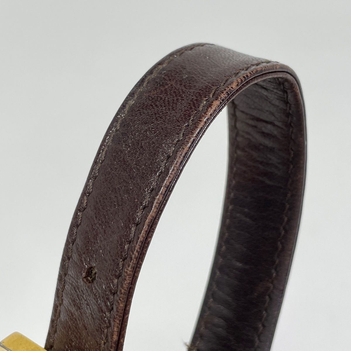 Fendi Zucca Logo Shoulder Bag Mamma Bucket Suede Brown — view 6