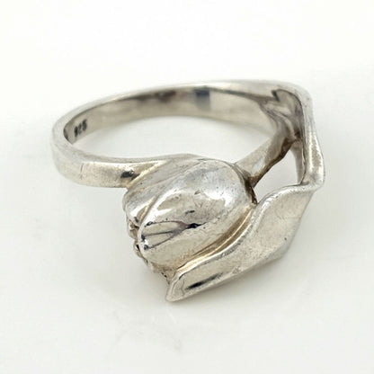 Tiffany & Co Tulip Ring 925 Sterling Silver — view 2