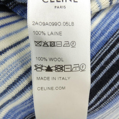 Celine Triomphe Striped Polo — view 3