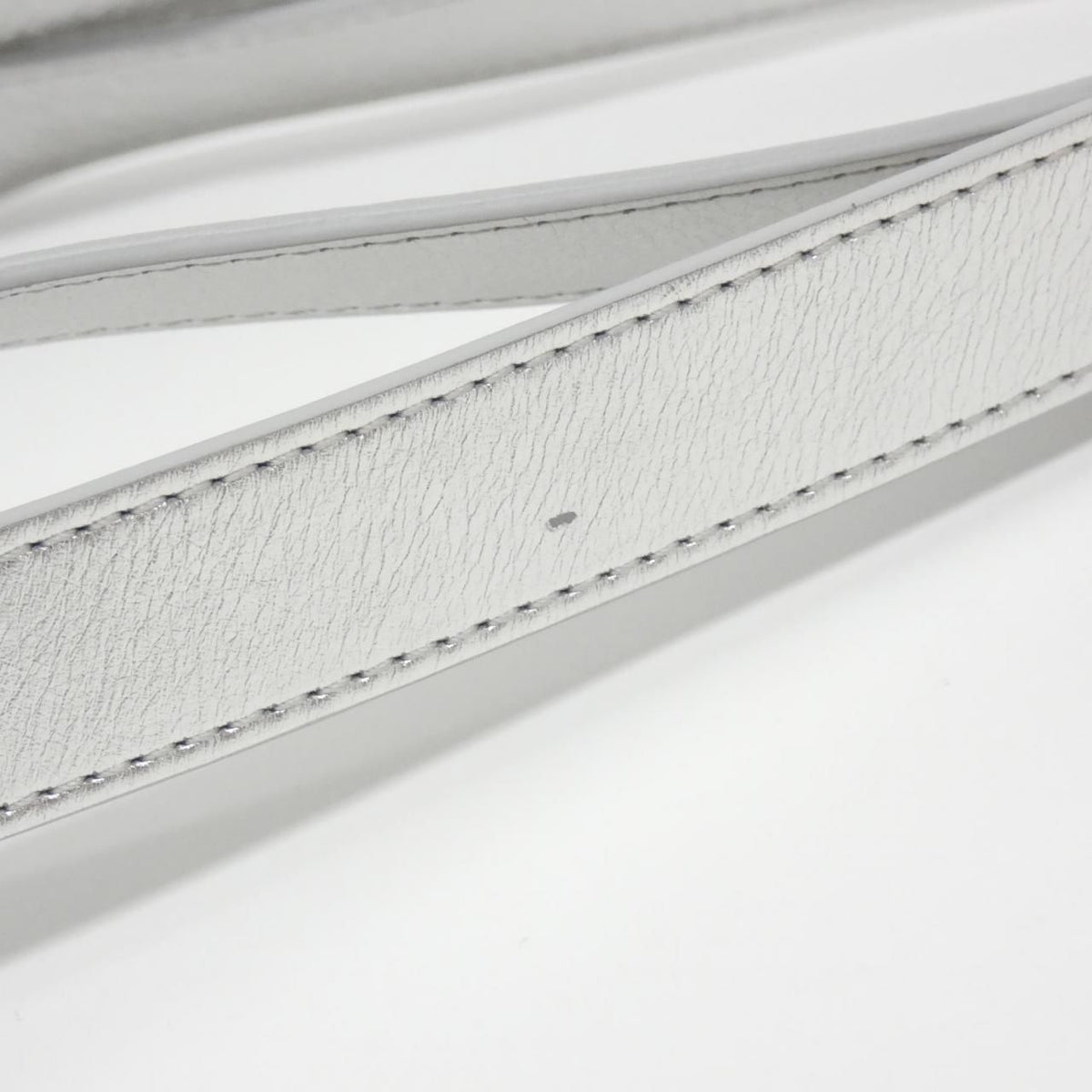 Chanel Bag Handbag Silver — view 5