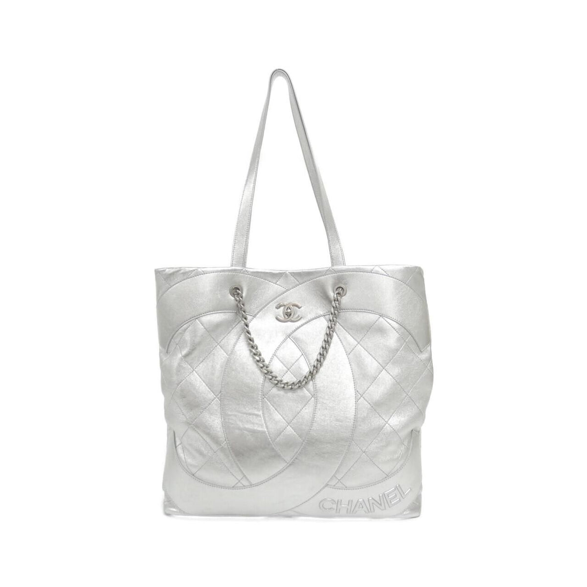 Chanel Bag Handbag Silver