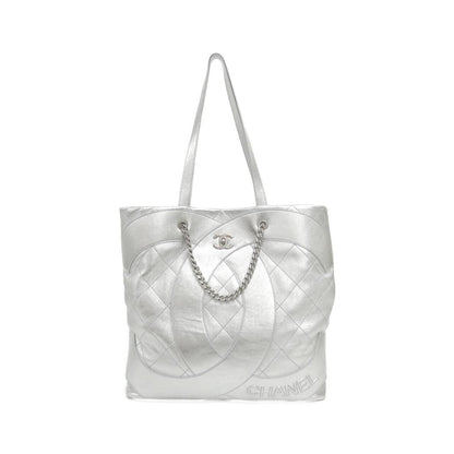 Chanel Bag Handbag Silver