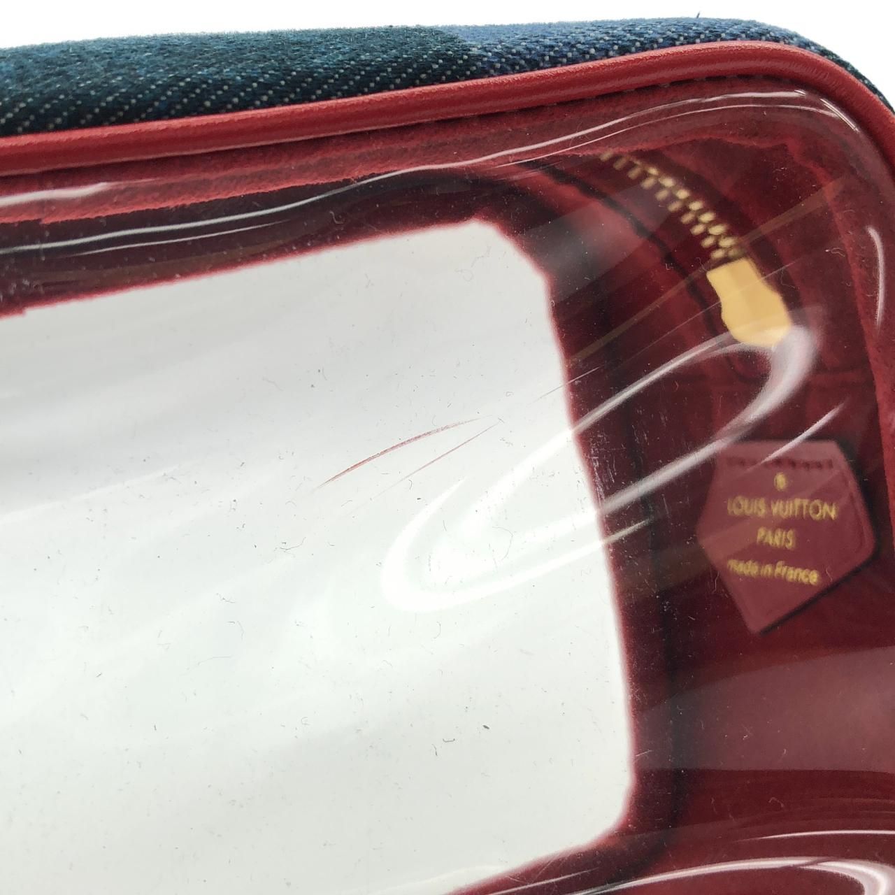 Louis Vuitton Denim Monogram Beach Pouch Shoulder Bag — view 7