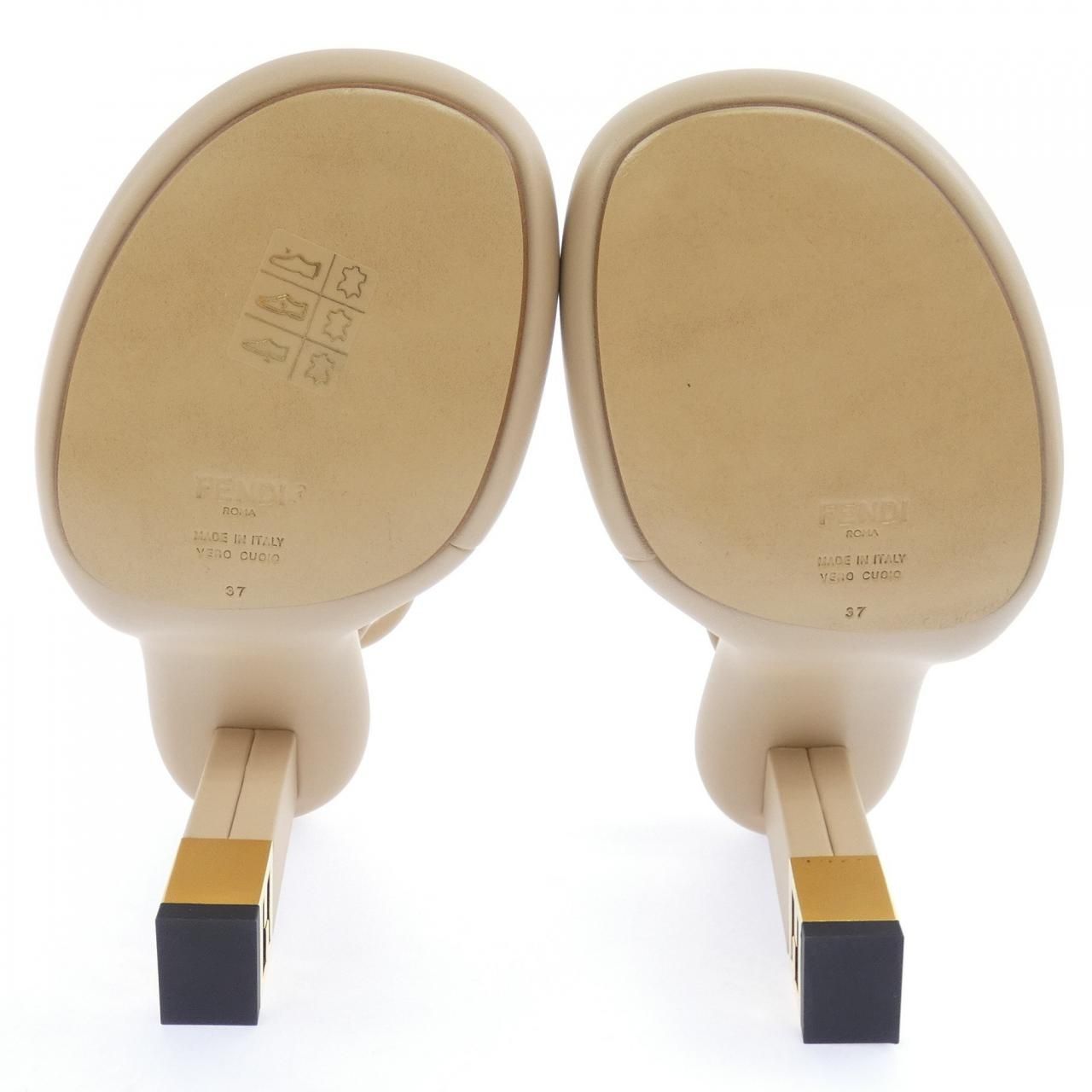 Fendi Sandals Beige — view 4