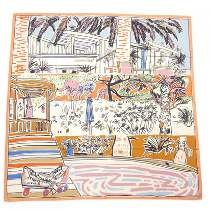Hermes Rayures D'Ete Carre Shawl Scarf