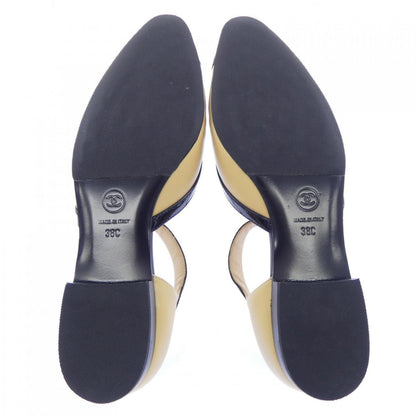 Chanel Open Shoes Turnlock Flat — view 4