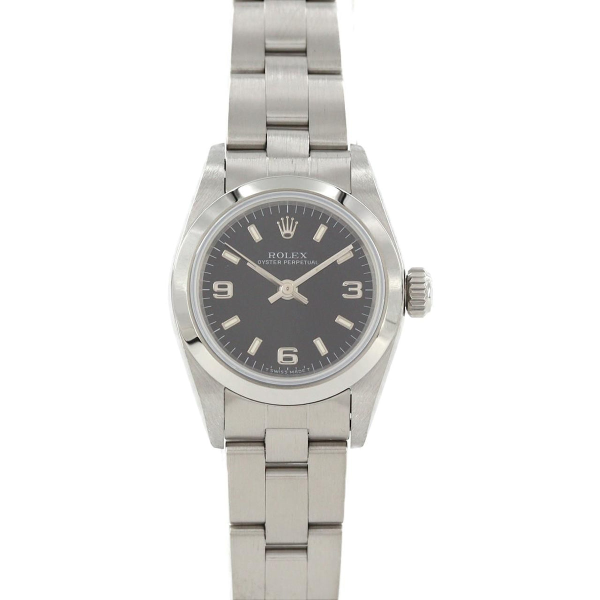 Rolex Oyster Perpetual SS Automatic Number Watch