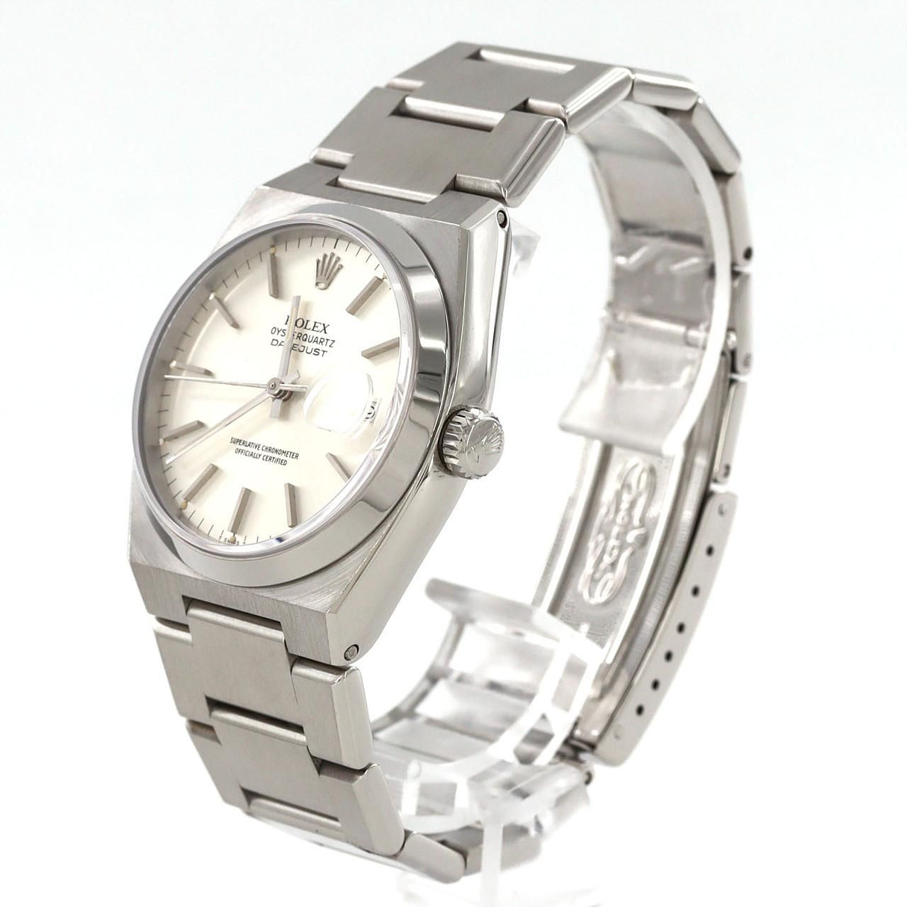 Rolex Oyster Quartz SS Watch — view 2