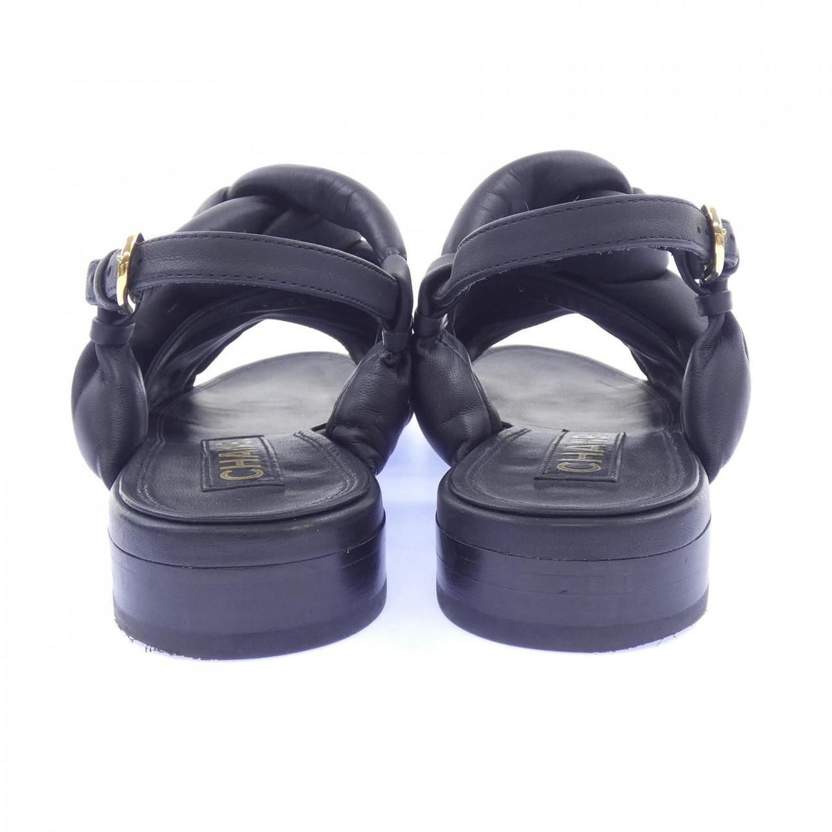 Chanel Sandals Black — view 6