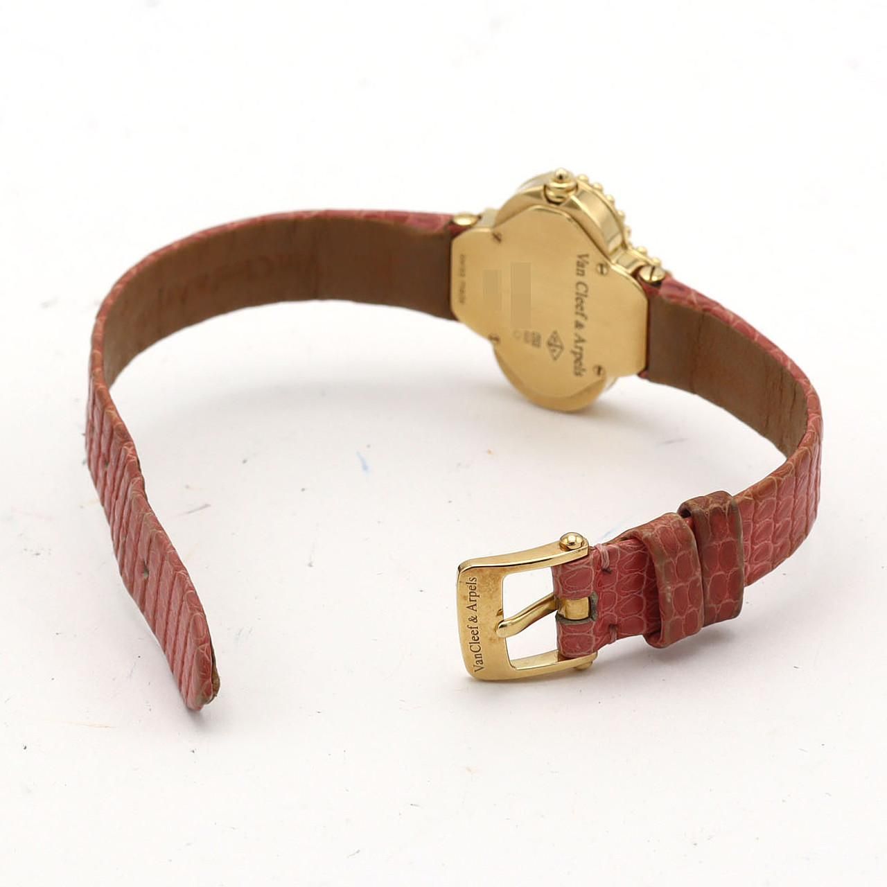 Van Cleef & Arpels Alhambra YG Quartz Watch — view 6