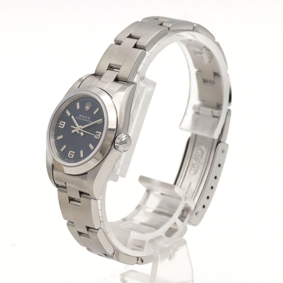 Rolex Oyster Perpetual SS Automatic D Number Watch — view 2