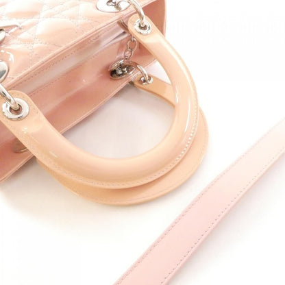 Dior Lady Dior Bag Handbag Pink — view 5