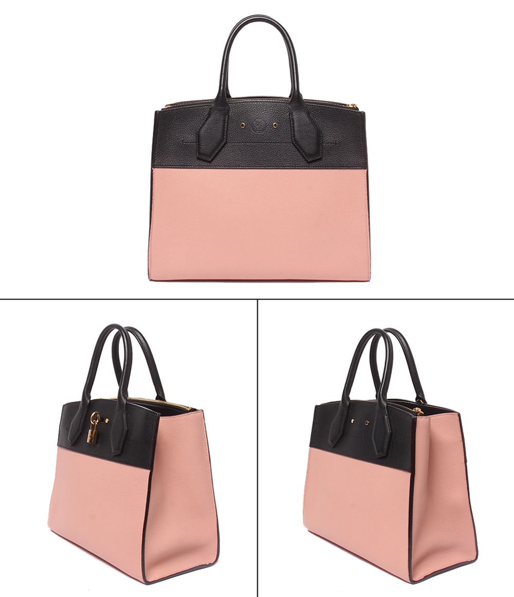 Louis Vuitton Handbag City Steamer MM Taurillon Leather — view 2