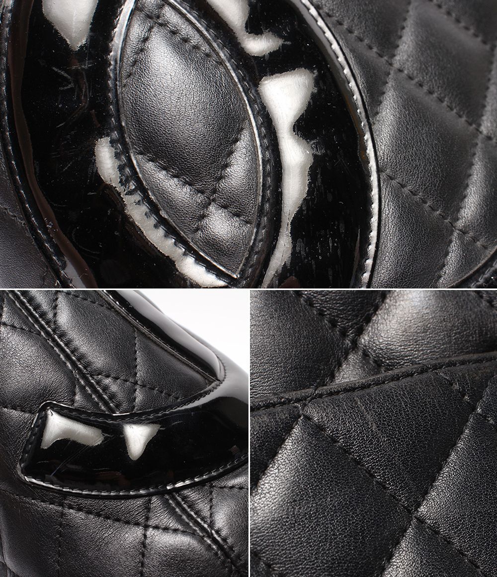 Chanel Tote Bag Silver Cambon Line Lambskin — view 7