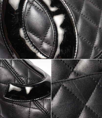 Chanel Tote Bag Silver Cambon Line Lambskin — view 7