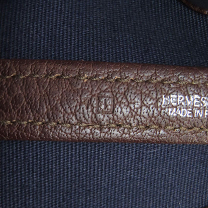 Hermes Garden Party TPM Silver Handbag Toile Officier — view 7