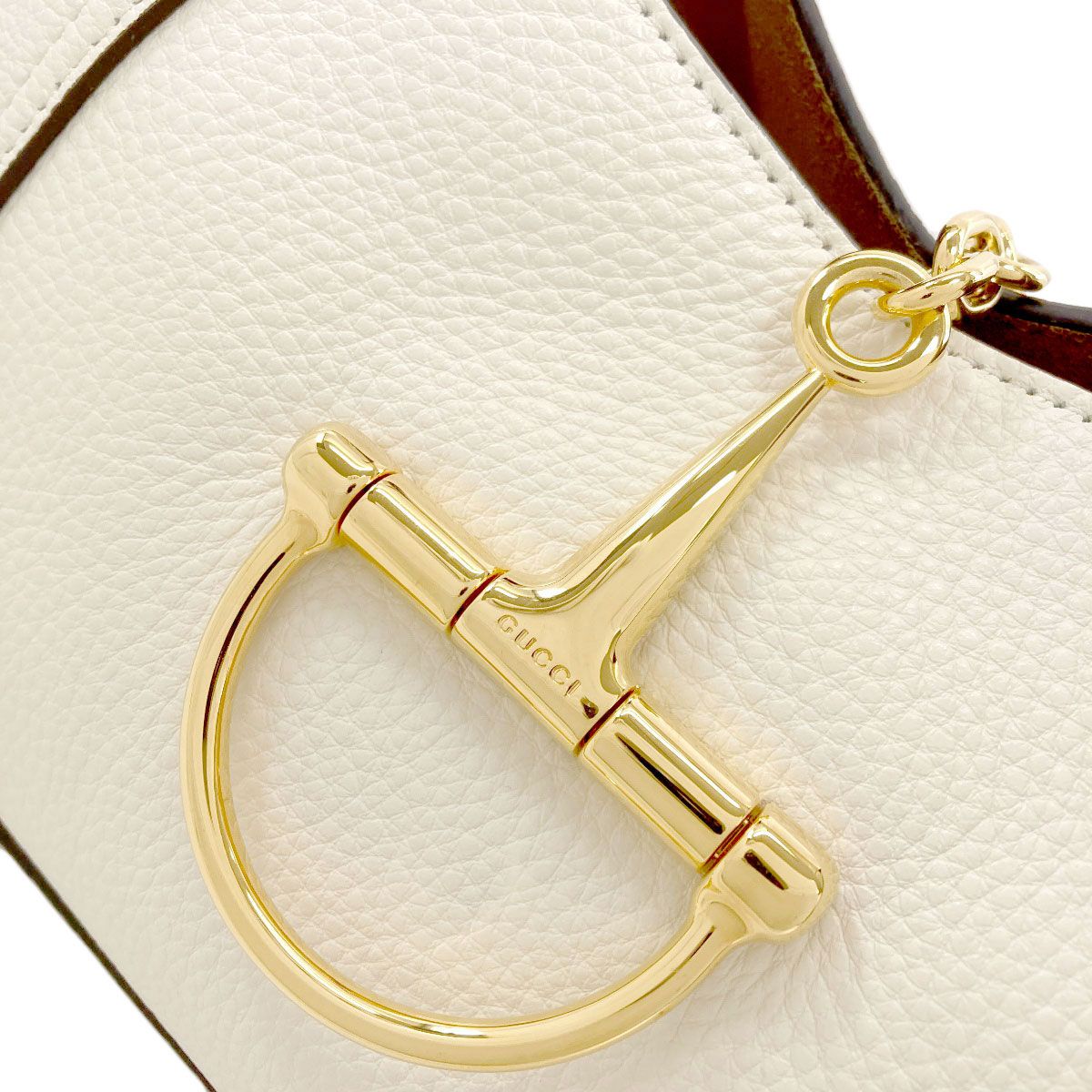 Gucci Soft Bit Handbag Leather — view 7