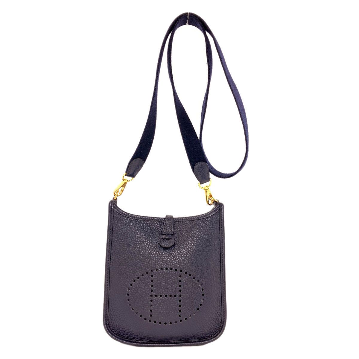 Hermes Evelyne TPM Gold Shoulder Bag Taurillon