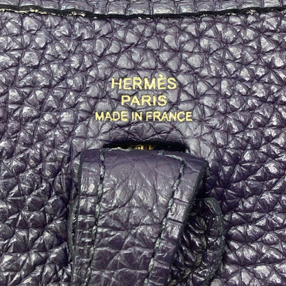 Hermes Evelyne TPM Gold Shoulder Bag Taurillon — view 6