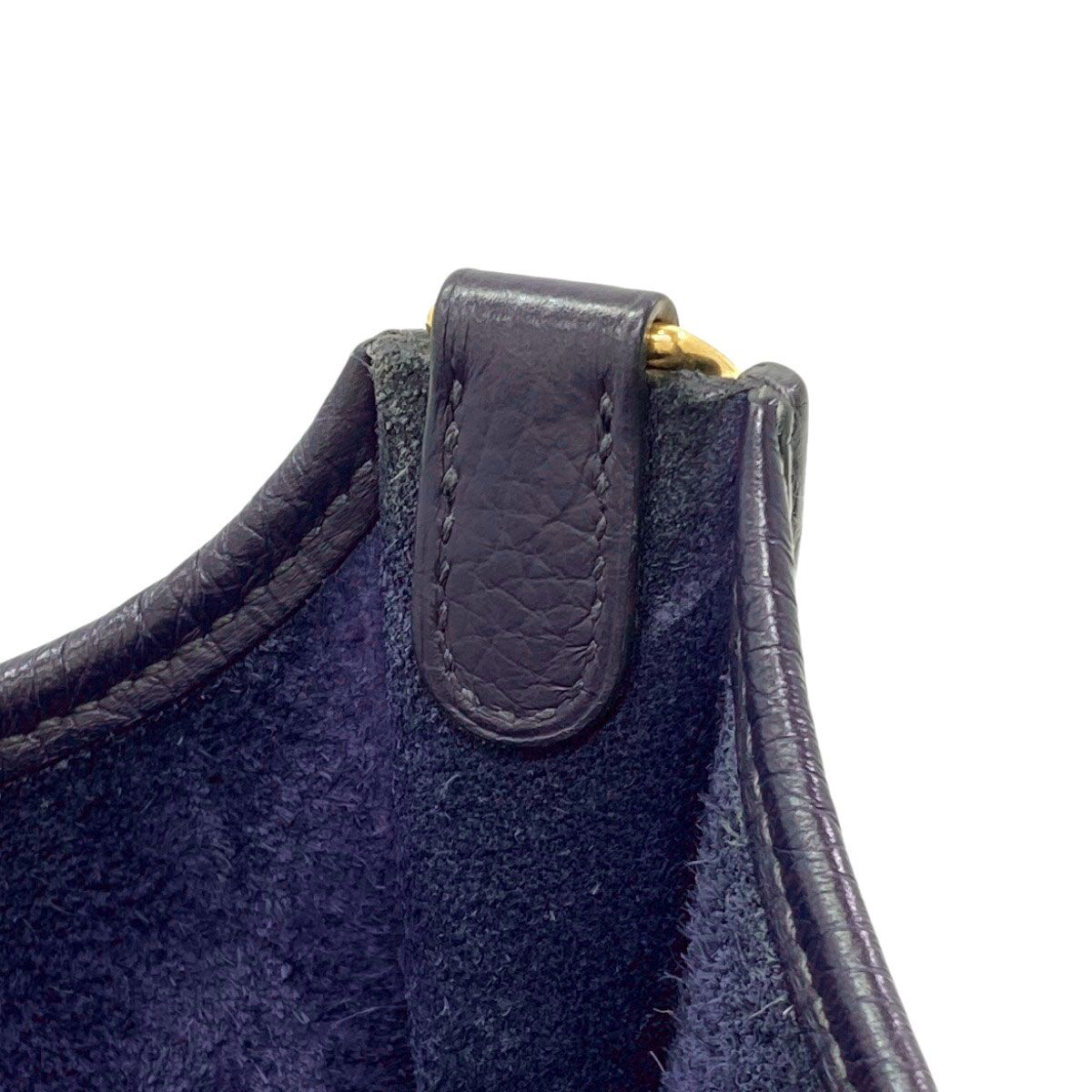 Hermes Evelyne TPM Gold Shoulder Bag Taurillon — view 8