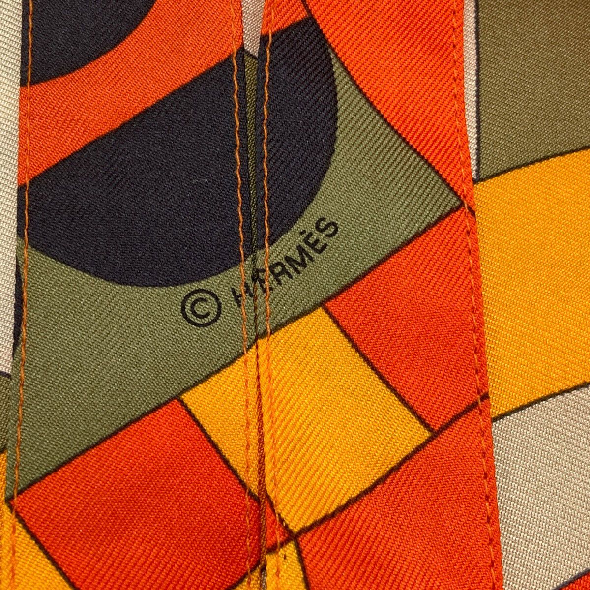 Hermes Petit h Eco Tote Bag Silk — view 8