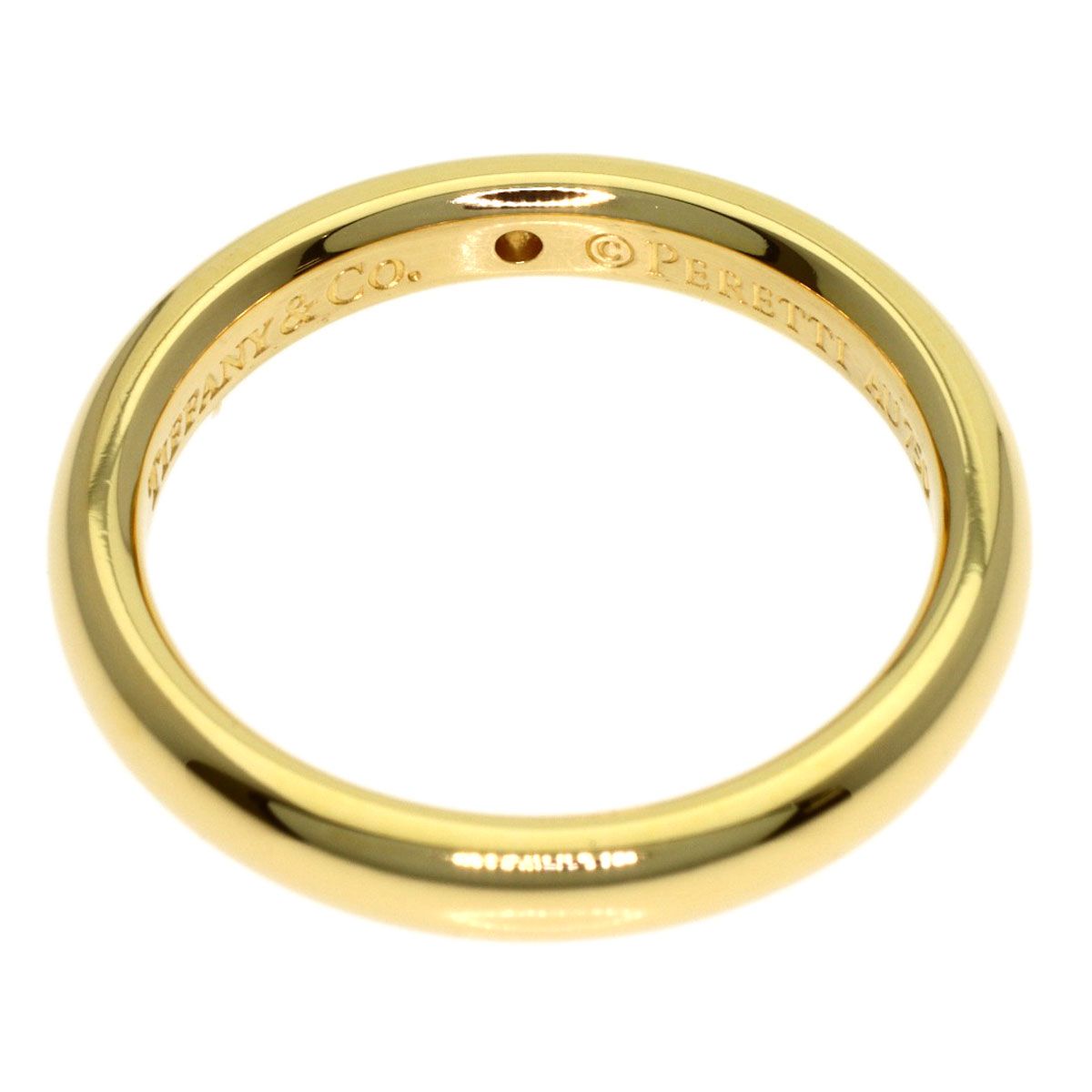 Tiffany & Co Wedding Diamond Ring 18K Yellow Gold — view 4