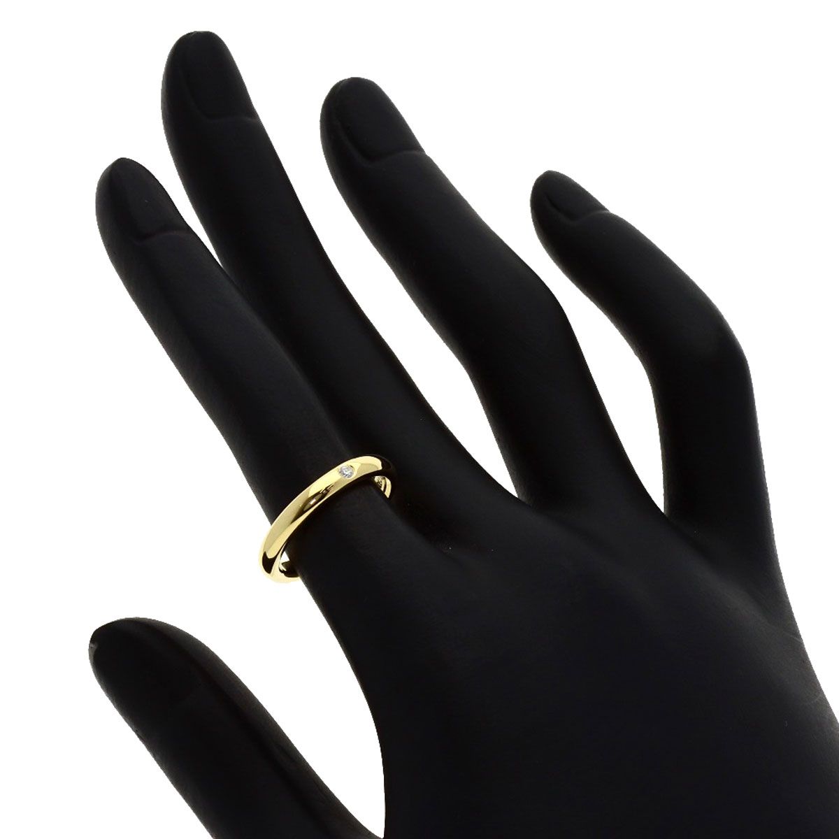 Tiffany & Co Wedding Diamond Ring 18K Yellow Gold — view 5
