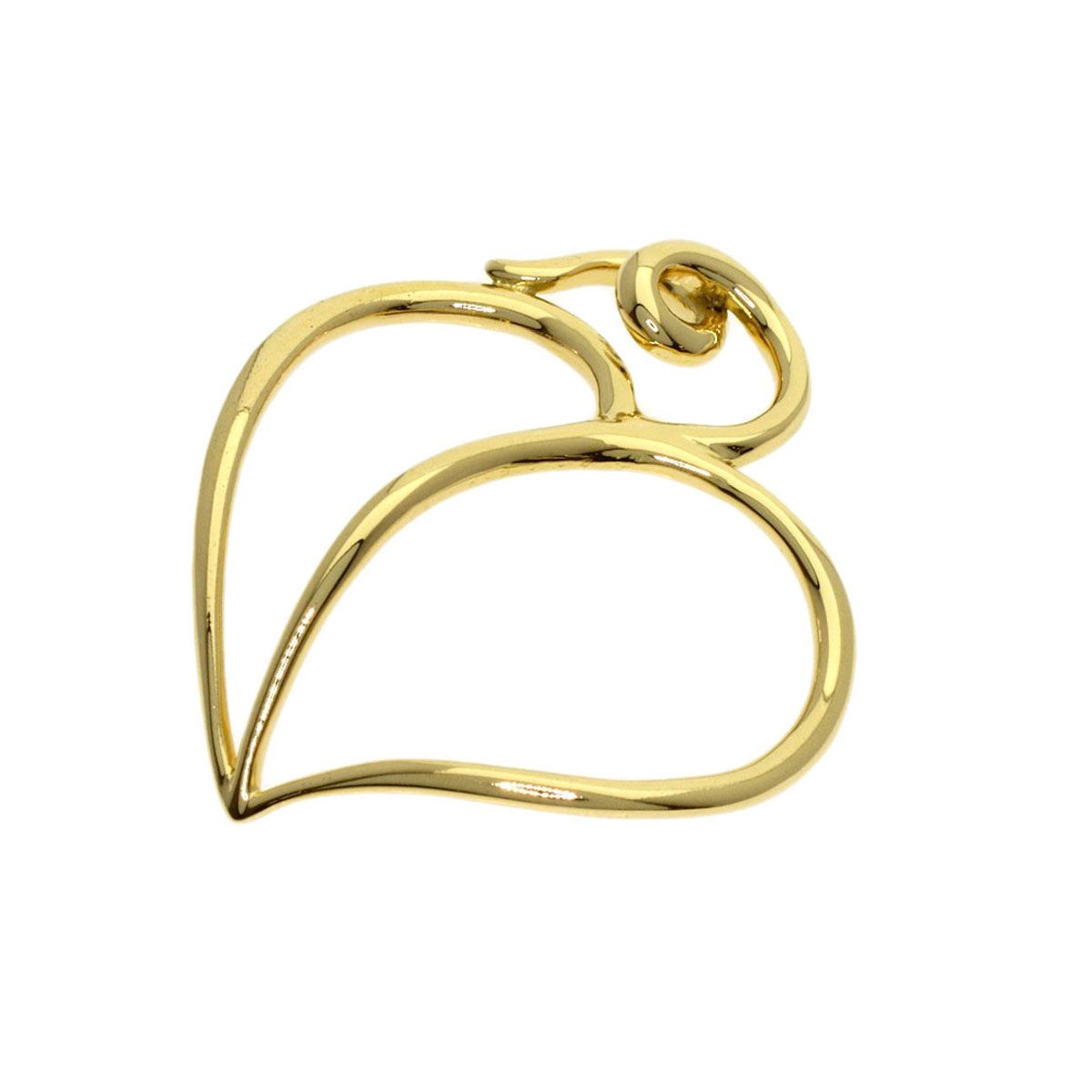 Tiffany & Co Apple Heart Pendant 18K Yellow Gold