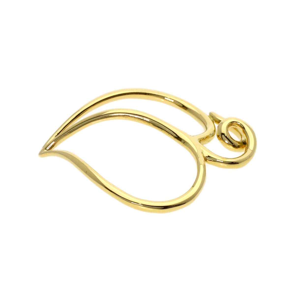 Tiffany & Co Apple Heart Pendant 18K Yellow Gold — view 3