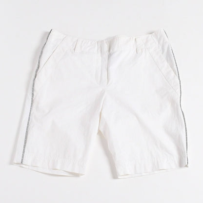 Chanel Sports Line Side Shorts White