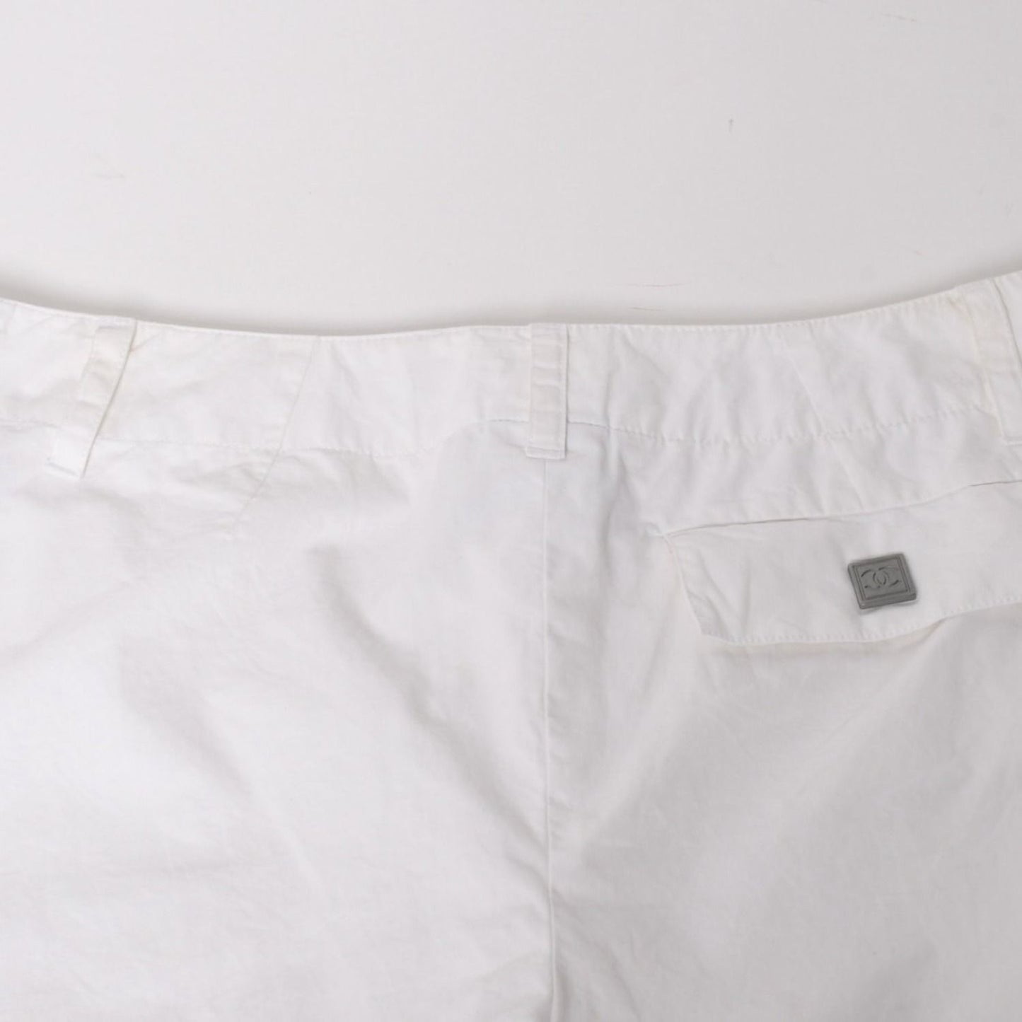 Chanel Sports Line Side Shorts White — view 8