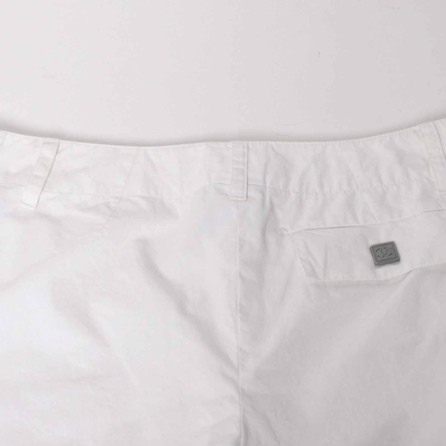 Chanel Sports Line Side Shorts White — view 8