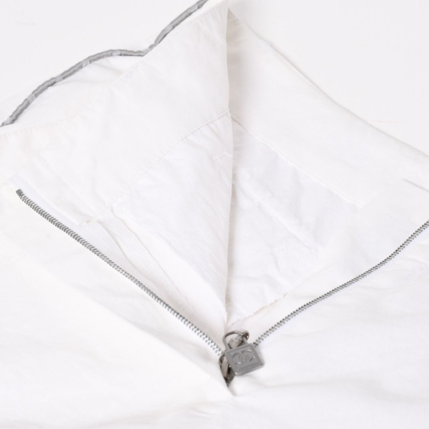 Chanel Sports Line Side Shorts White — view 6