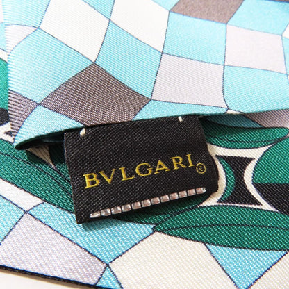 Bvlgari Serpenti Sherry Scarf Ribbon Bandana 100% Silk All Over Pattern — view 4
